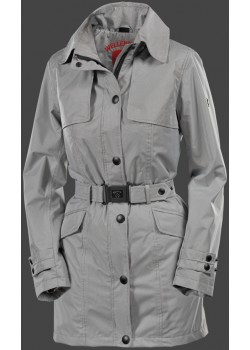 Jacken-Coat Solitaire MicroPepAirTec Pepitablack/White Jacke Damen Sommer