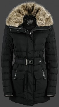 Jacken-Coat Abendstern Short MoSoDuHiTec Schwarz Jacke Damen Winter