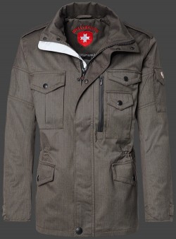 Jacken-Coat Airport BosAirTec Saltpepper Jacke Herren Sommer