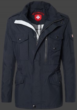Jacken-Coat Airport Poly3AirTec Darknavy Jacke Herren Sommer