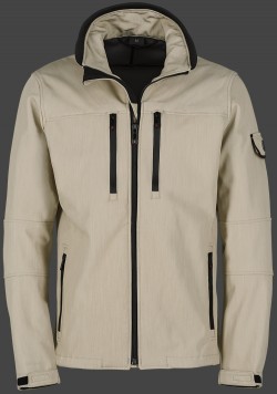 Jacken-Coat Alpinieri DynashellAquaLight Sandmelange Jacke Herren Winter