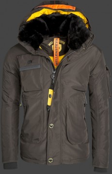 Jacken-Coat Ameriquest HaHeMeAirTec Graphit Jacke Herren Winter