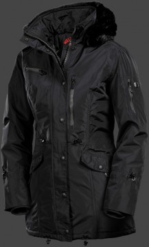 Jacken-Coat Amethyst-Parka MidnightAirTec Schwarz Jacke Damen Winter