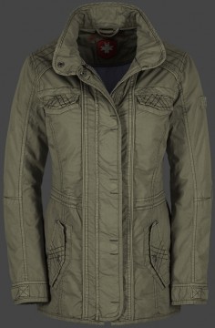 Jacken-Coat Argenta OsCoAirLight Olive Jacke Damen Sommer