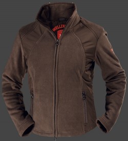 Jacken-Coat Arosa MicroFleece Schoko Jacke Damen Winter