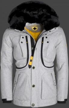 Jacken-Coat Artigiano ElWoAirTec Flanellgrey Jacke Herren Winter