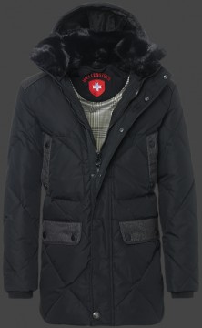 Jacken-Coat Asprey MiPeJaqAirTec Schwarz Jacke Herren Winter