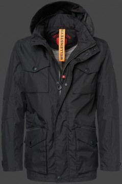 Jacken-Coat Atlantis Men Summer Poly3AirTec Schwarz Jacke Herren Sommer