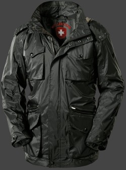 Jacken-Coat Atlantis Men Summer SateliteAirTec Schwarz Jacke Herren Sommer
