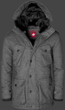 Jacken-Coat Aventura SoFiAirTec Saltpepper Jacke Herren Winter