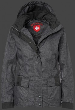 Jacken-Coat Barriga FlannelAirTec Anthrazit Jacke Damen Sommer