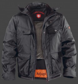Jacken-Coat Beljuga RainbowAirTec Schwarz Jacke Herren Winter