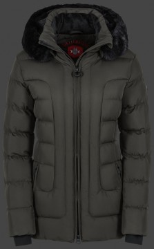 Jacken-Coat Belvedere Medium PolyAirLite Blackarmy Jacke Damen Winter