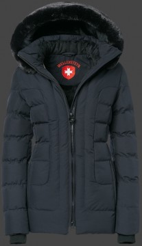 Jacken-Coat Belvedere Medium PolyAirLite Midnightblue Jacke Damen Winter