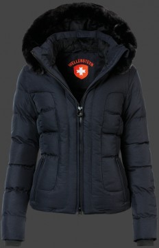 Jacken-Coat Belvedere Short PolyAirLite Midnightblue Jacke Damen Winter