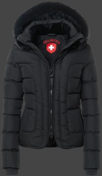 Jacken-Coat Belvedere Short PolyAirLite Schwarz Jacke Damen Winter