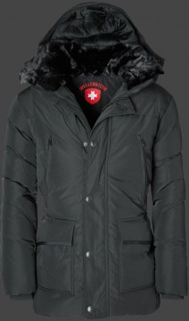 Jacken-Coat Beverly Hills HaHeMeAirTec Schwarz Jacke Herren Winter
