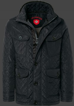 Jacken-Coat Bordeaux Men RaLoHiTec Schwarz Jacke Herren Winter
