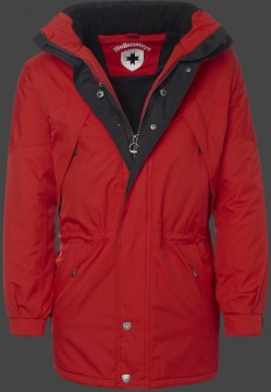 Jacken-Coat Brandungsparka PolyHiTec Rot Jacke Herren Winter