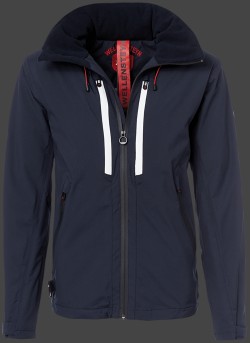 Jacken-Coat Caymen FourStreAirTec Darknavy/White Jacke Herren Sommer