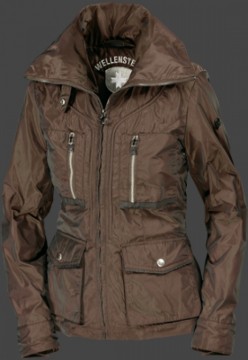 Jacken-Coat Celebrity MeTaff Brownblack Jacke Damen Sommer