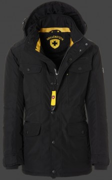 Jacken-Coat Chester Winter HaHeMeAirTec Schwarz Jacke Herren Winter