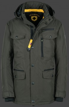 Jacken-Coat Chester Winter PolyHiTec Blackarmy Jacke Herren Winter