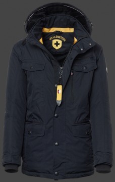 Jacken-Coat Chester Winter PolyHiTec Darknavy Jacke Herren Winter
