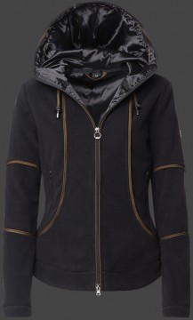 Jacken-Coat Chimonix MicroFleece Schwarz/Crocodile Jacke Damen Winter