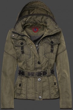 Jacken-Coat Chocolate SprayTec Dunkelgrün Jacke Damen Sommer