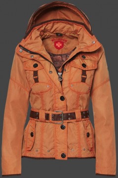 Jacken-Coat Chocolate SprayTec Orange Jacke Damen Sommer