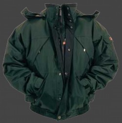 Jacken-Coat Cliffjacke PolyHiTec Dunkelgrün Jacke Herren Winter