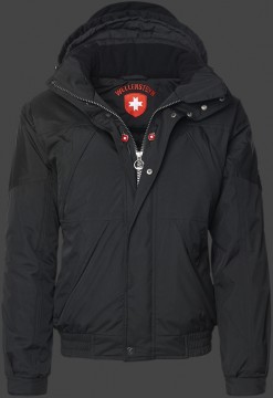 Jacken-Coat Cliffjacke PolyHiTec Schwarz Jacke Herren Winter