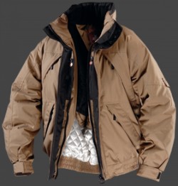 Jacken-Coat Cliffjacke PolyHiTec Zimt Jacke Herren Winter