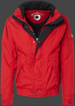 Jacken-Coat Cliffjacke-Sommer PolyAirLite Rot Jacke Herren Sommer