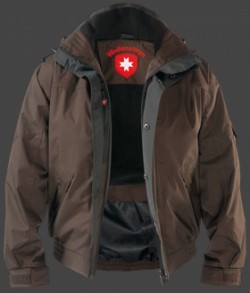 Jacken-Coat Cliffjacke-Sommer PolyAirLite Schoko Jacke Herren Sommer