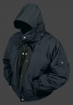 Jacken-Coat Cliffjacke-Sommer PolyAirLite Schwarz Jacke Herren Sommer