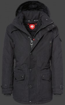 Jacken-Coat Continental HDDAirTec Schwarz Jacke Herren Winter
