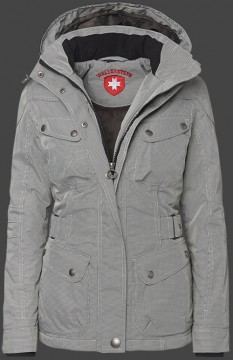 Jacken-Coat Cosmo JaqPiAirTec Whiteblack Jacke Damen Winter