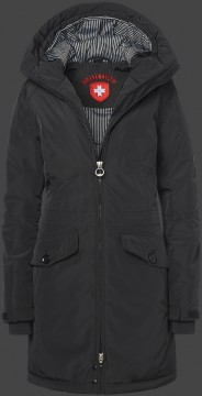 Jacken-Coat Cucina TiSaAirTec Schwarz Jacke Damen Winter