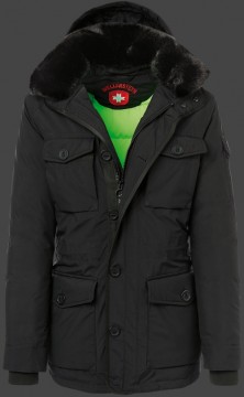 Jacken-Coat Discovery FourStreAirTec Schwarz Jacke Herren Winter