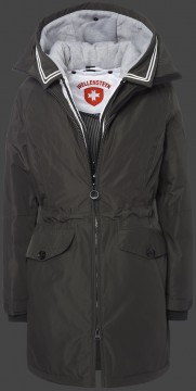 Jacken-Coat Dockside HaHeMeAirTec Cacao Jacke Damen Winter