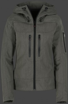 Jacken-Coat Dynamica BosAirTec Saltpepper Jacke Damen Winter
