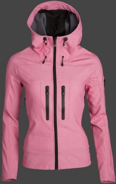 Jacken-Coat Dynamica DynashellAquaLight Corallmelange Jacke Damen Winter