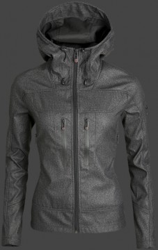 Jacken-Coat Dynamica FlannelAirTec Anthrazit Jacke Damen Winter