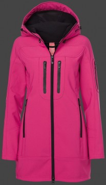 Jacken-Coat Dynamica Lang DynashellAquaLight Pink Jacke Damen Winter
