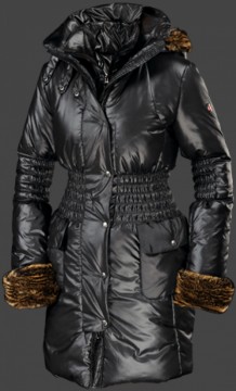 Jacken-Coat Eisengel TeJiThinAirTec Schwarz Jacke Damen Winter