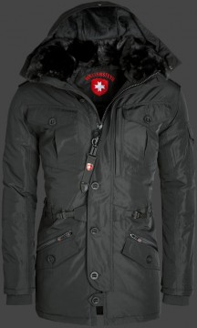 Jacken-Coat Elements HaHeMeAirTec Schwarz Jacke Herren Winter