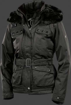 Jacken-Coat Esquire MeDiaAirTec Schwarz Jacke Damen Winter