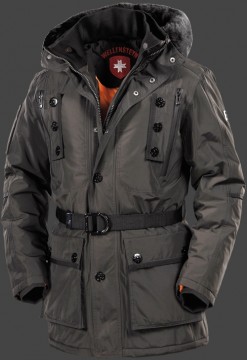 Jacken-Coat Excalibur HaHeMeAirTec Cacao Jacke Herren Winter